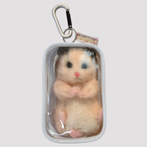 【受注生産】羊毛フェルト クリアケース入